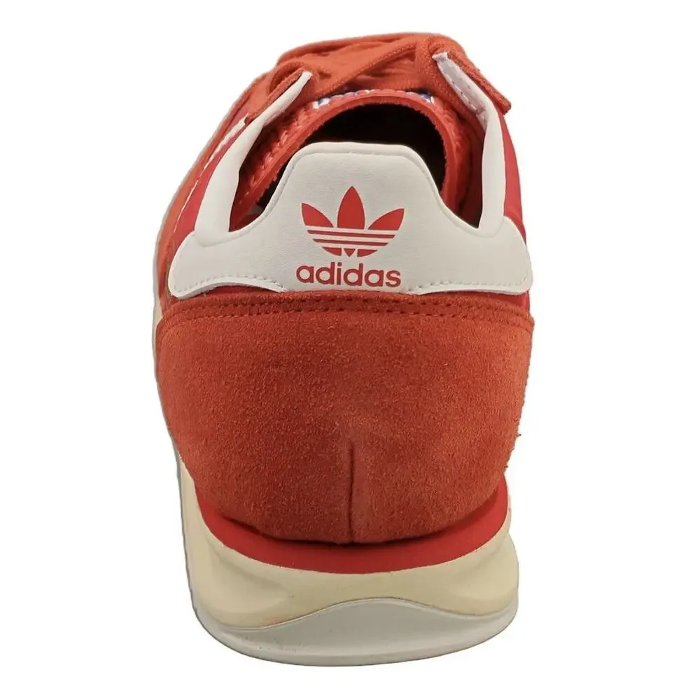 Adidas Sl 72 Rs Mens Fashion Sneakers in Red White Mens 12